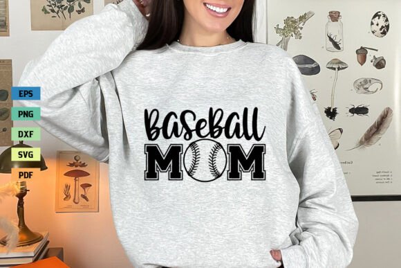 Baseball Mom SVG Mama SVG Shirt PNG