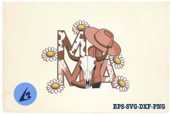 Country Mama Western Mom SVG