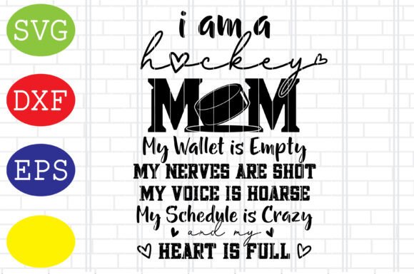 I Am a Hockey Mom SVG