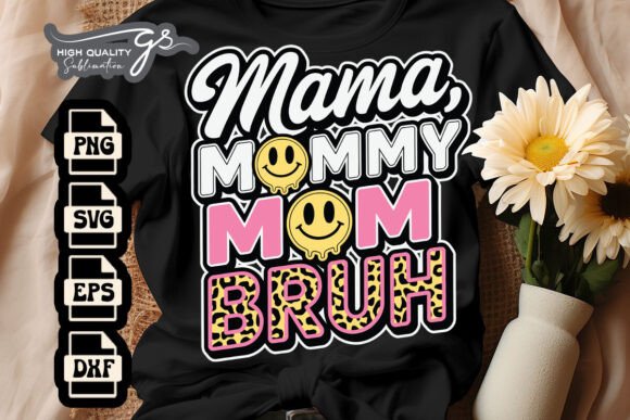 Pink Leopard Mama Mommy Mom SVG