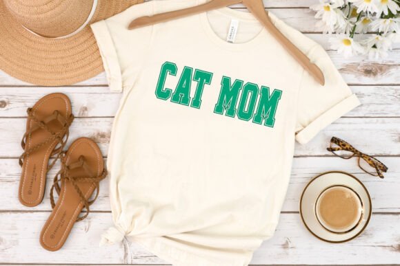 St.Patrick’s Day, Cat Mom SVG PNG
